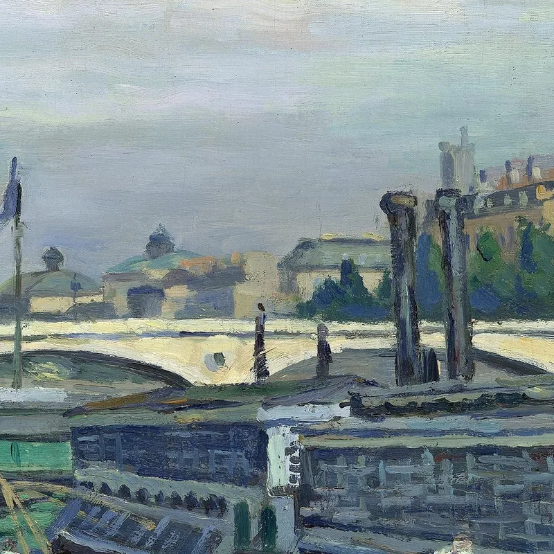 The Bridge Of Louis Philippe Armand Guillaumin