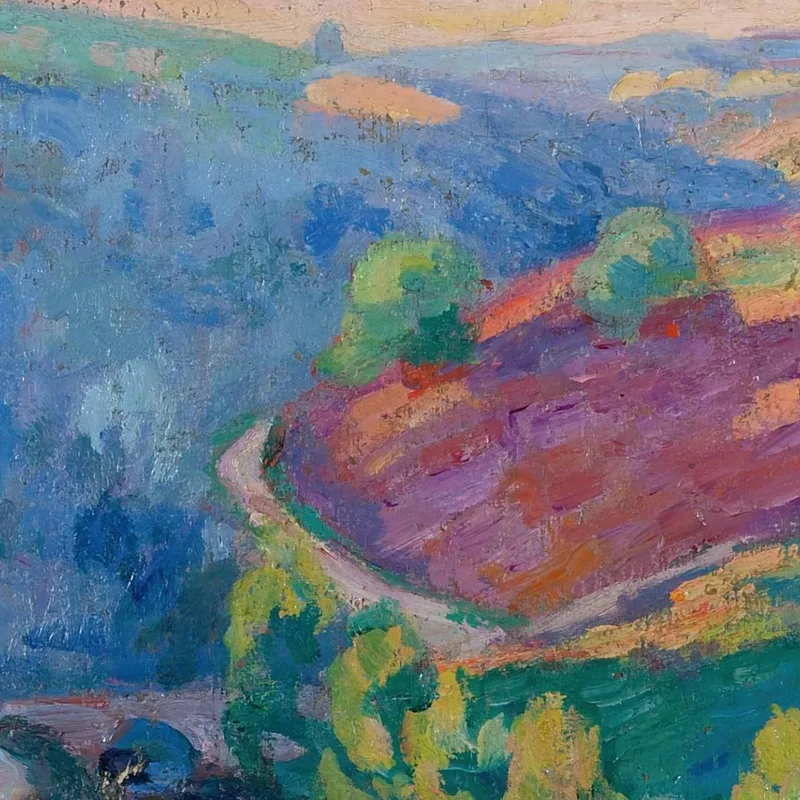 Valle De La Creuse Armand Guillaumin
