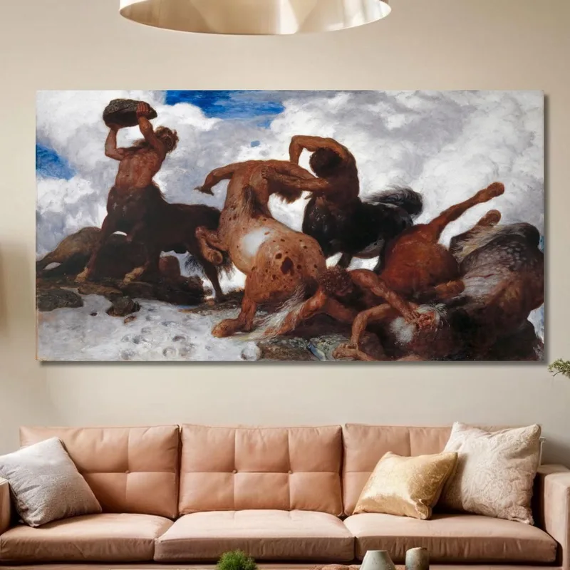 Batalla Del Centauro Arnold Böcklin