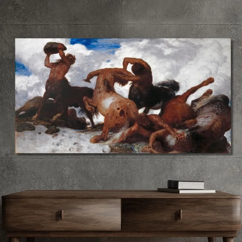 Batalla Del Centauro Arnold Böcklin