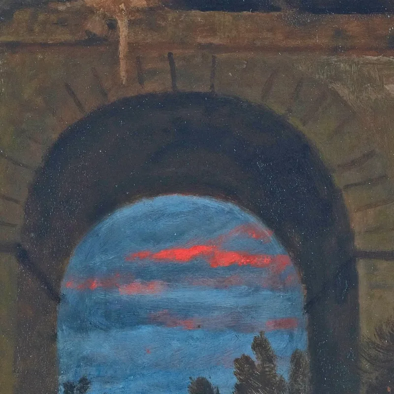 Batalla En El Puente Arnold Böcklin