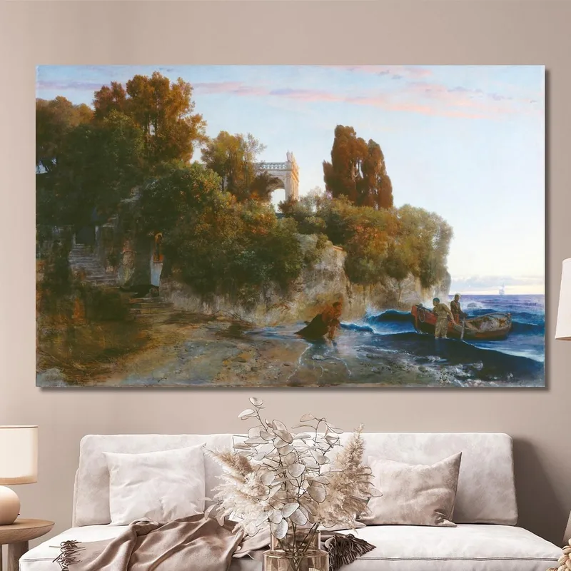 Castello Sul Mare E Omicidio Nel Giardino Del Castello Arnold Böcklin