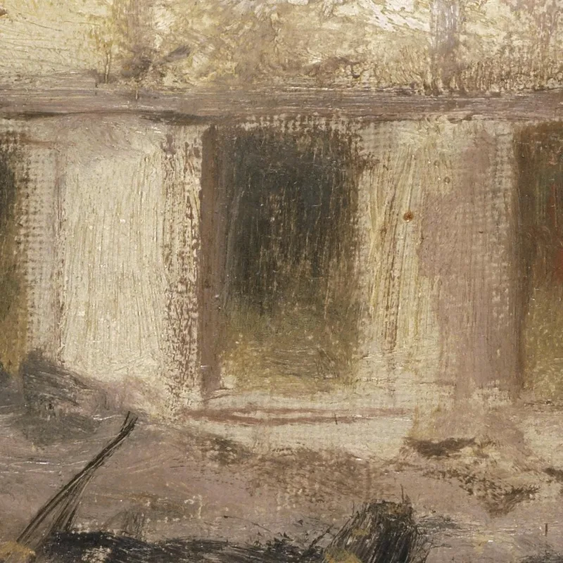 Casa Distrutta Vicino A Kehl Arnold Böcklin