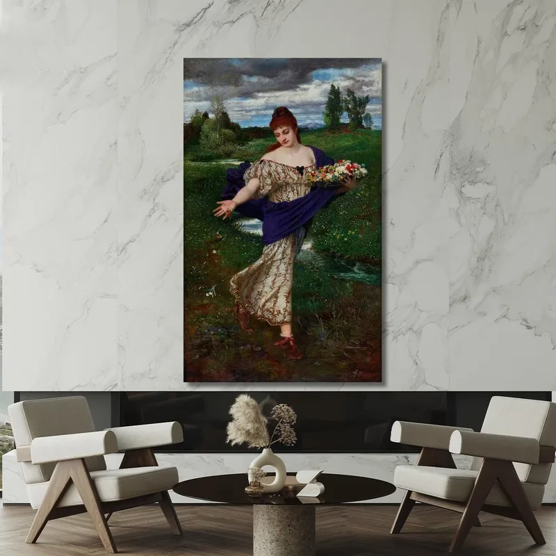 Flora Streublumen Arnold Böcklin