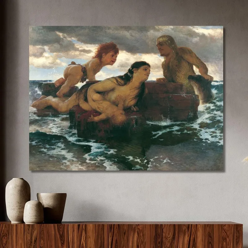 Meeresidylle Arnold Böcklin