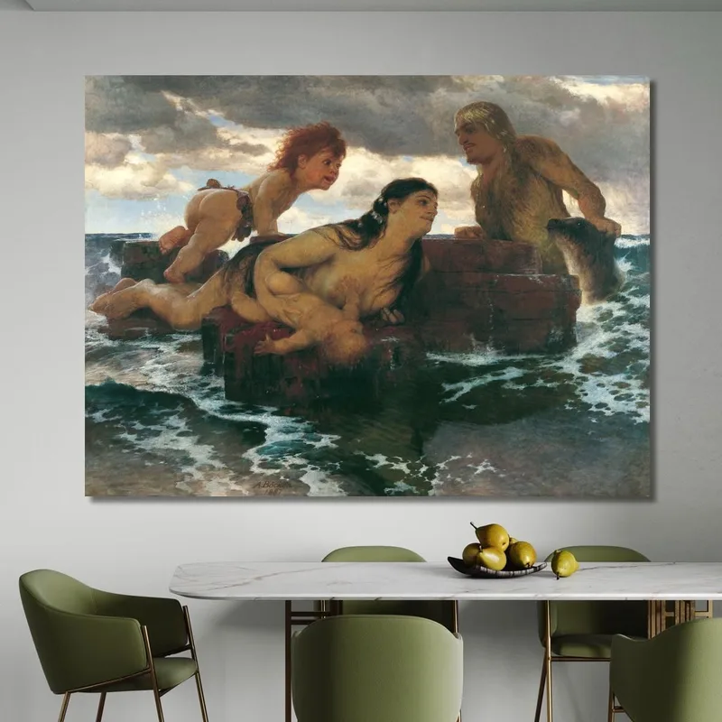 Meeresidylle Arnold Böcklin