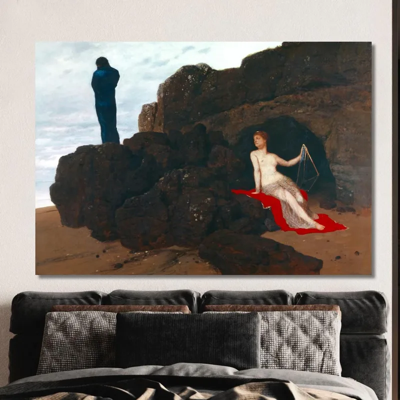 Odisseo E Calipso Arnold Böcklin