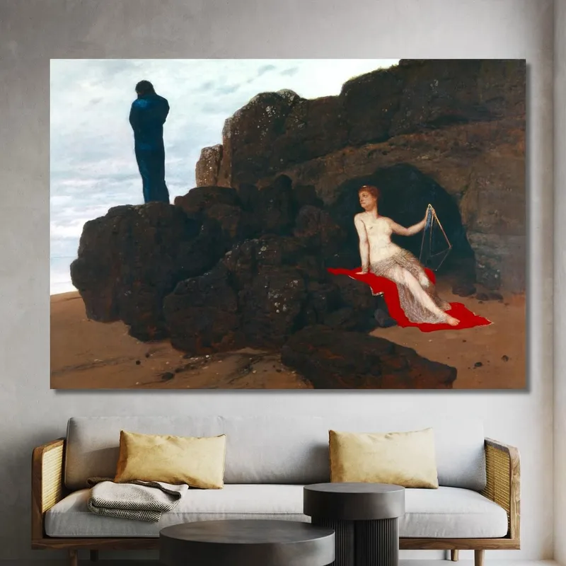 Odisseo E Calipso Arnold Böcklin