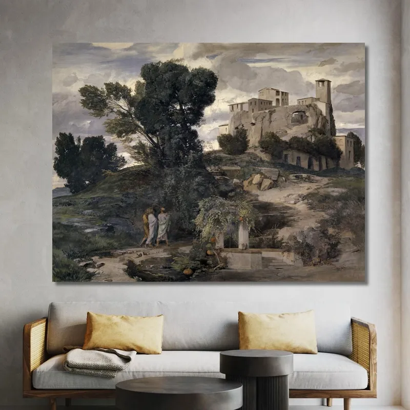 Sulla Strada Per Emmaus Arnold Böcklin
