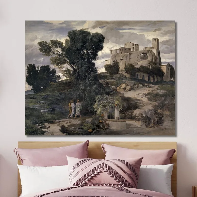 Sulla Strada Per Emmaus Arnold Böcklin