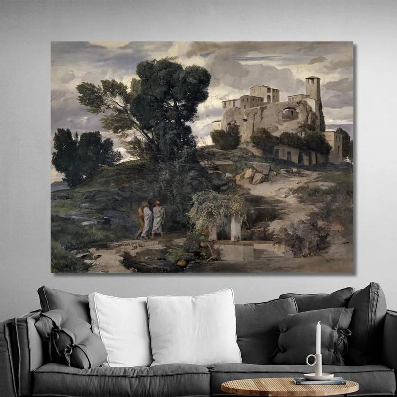 Sulla Strada Per Emmaus Arnold Böcklin
