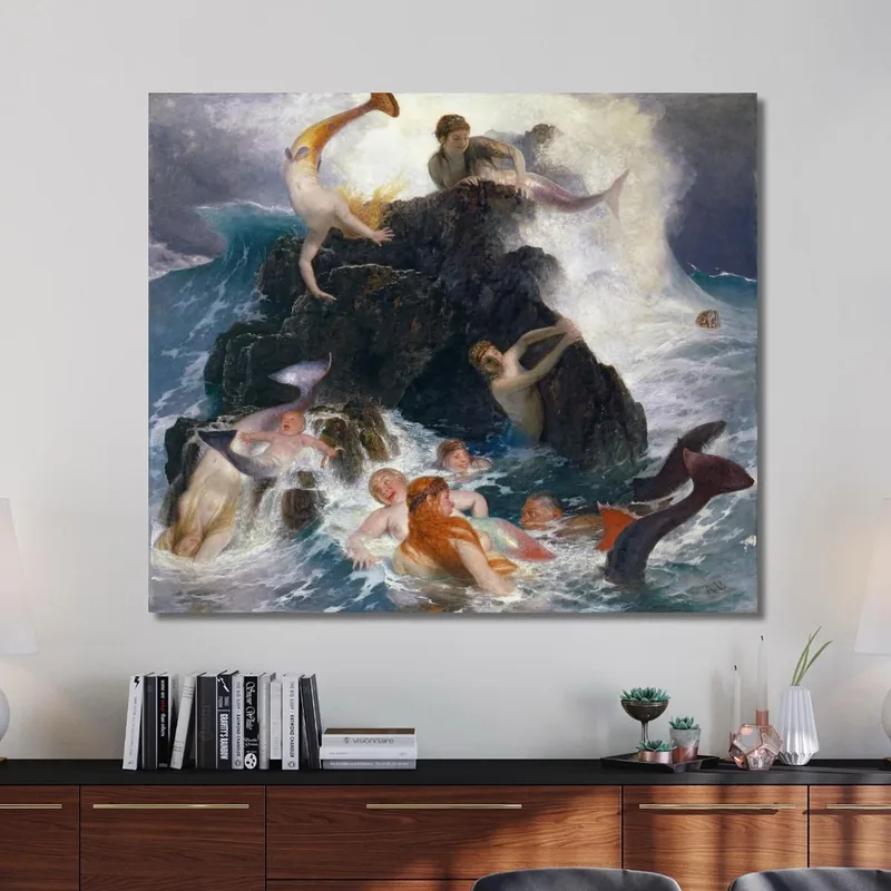 Gioco Delle Nereidi Arnold Böcklin