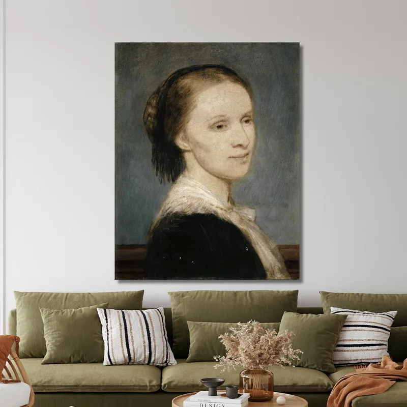 Ritratto Di Anna Elisabeth Burckhardt-Brenner Arnold Böcklin