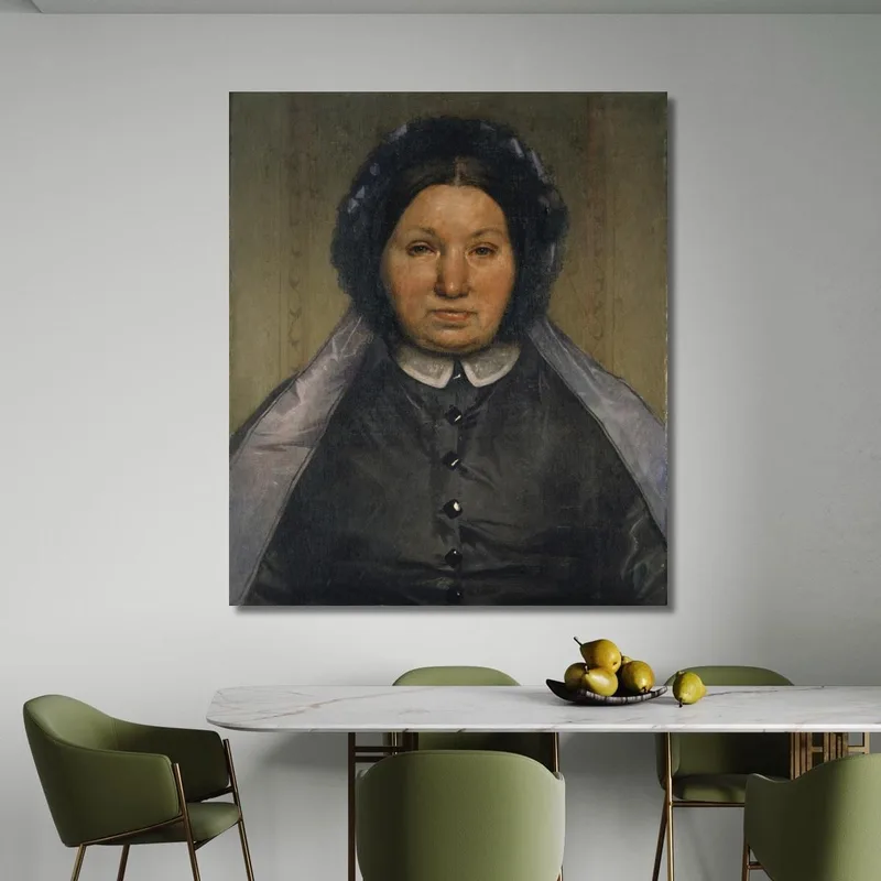Portrait De Sibylle Müller-Kleyling Arnold Böcklin