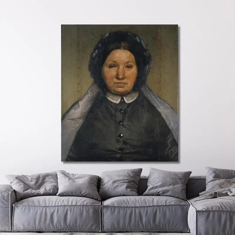 Portrait De Sibylle Müller-Kleyling Arnold Böcklin