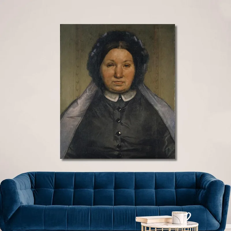 Portrait De Sibylle Müller-Kleyling Arnold Böcklin