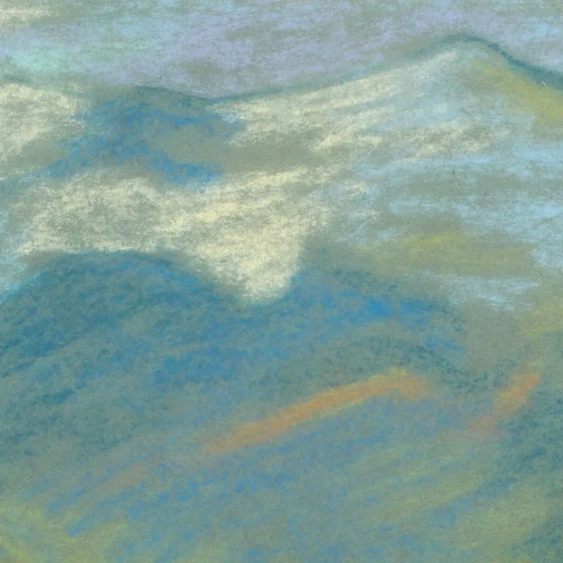 Hilly Landscape 2 Arnold Peter Weisz-Kubínčan