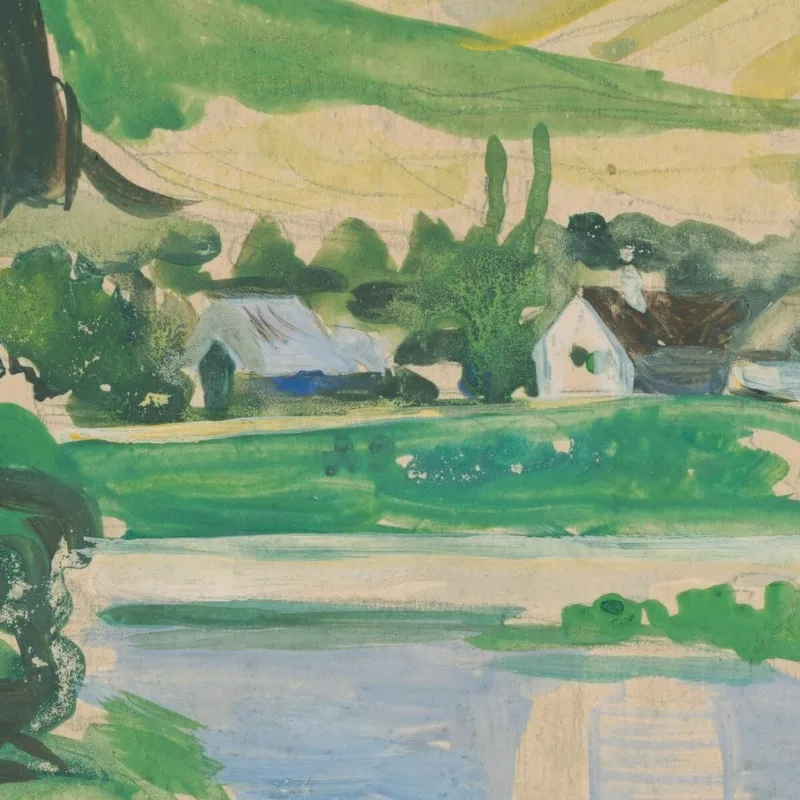 Landscape Arnold Peter Weisz-Kubínčan