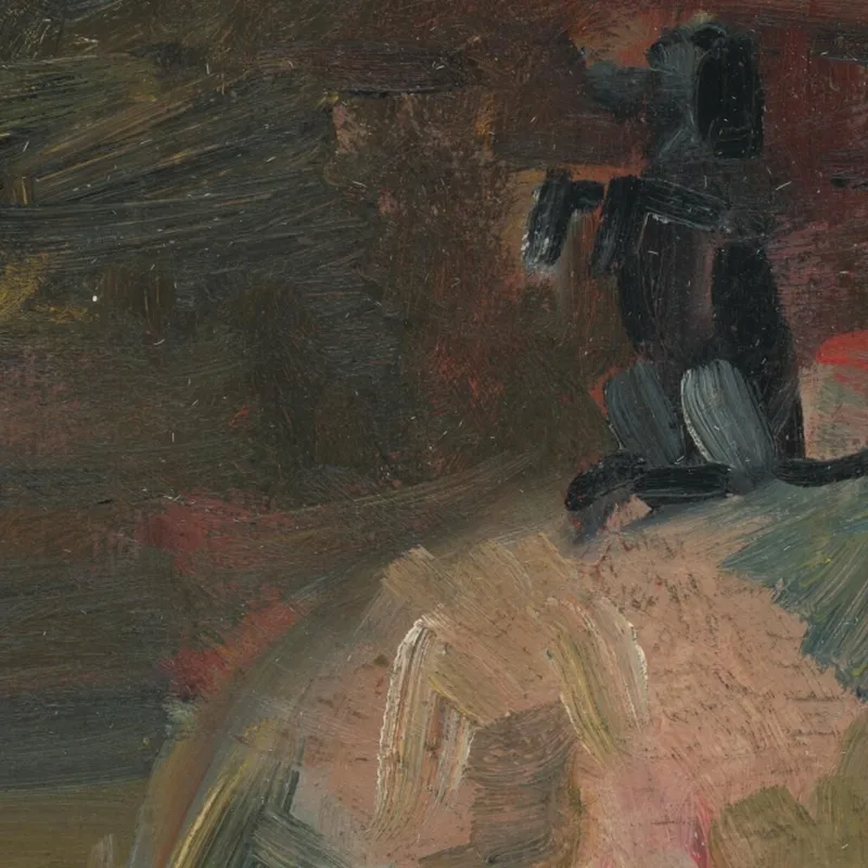 Motif From Circus Arnold Peter Weisz-Kubínčan
