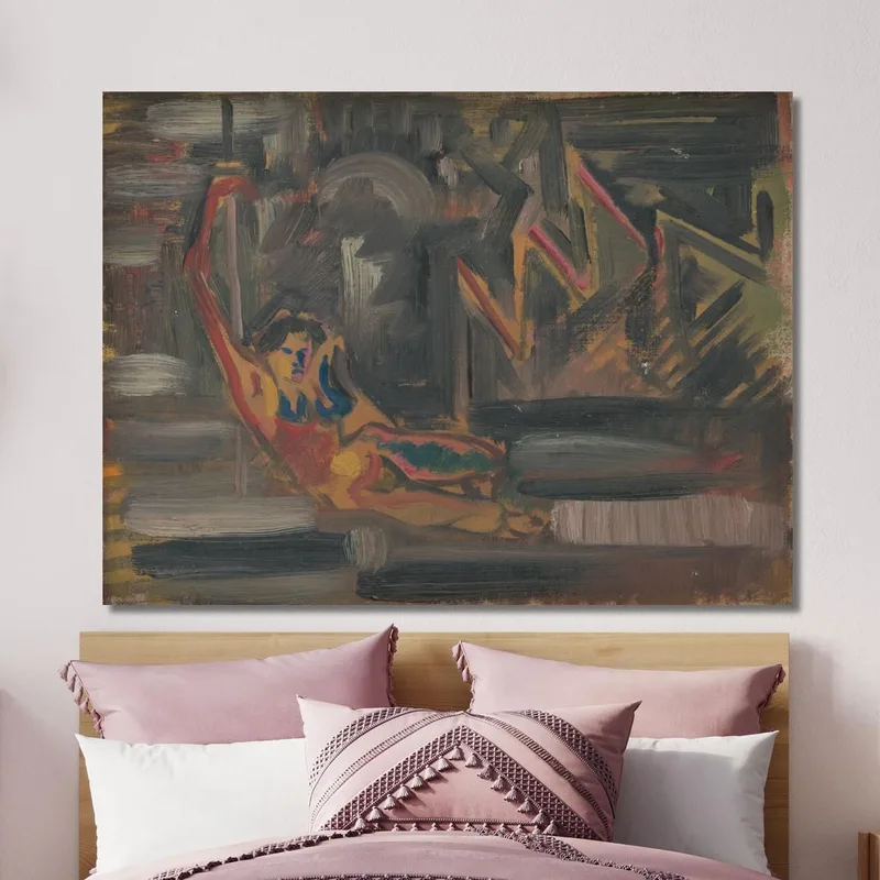 Reclining Woman Arnold Peter Weisz-Kubínčan