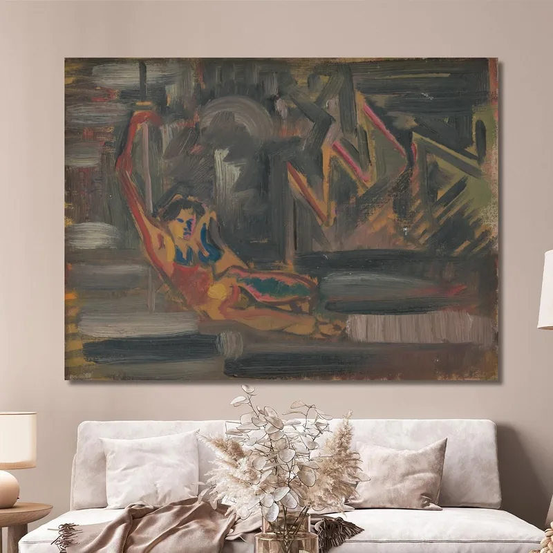 Reclining Woman Arnold Peter Weisz-Kubínčan