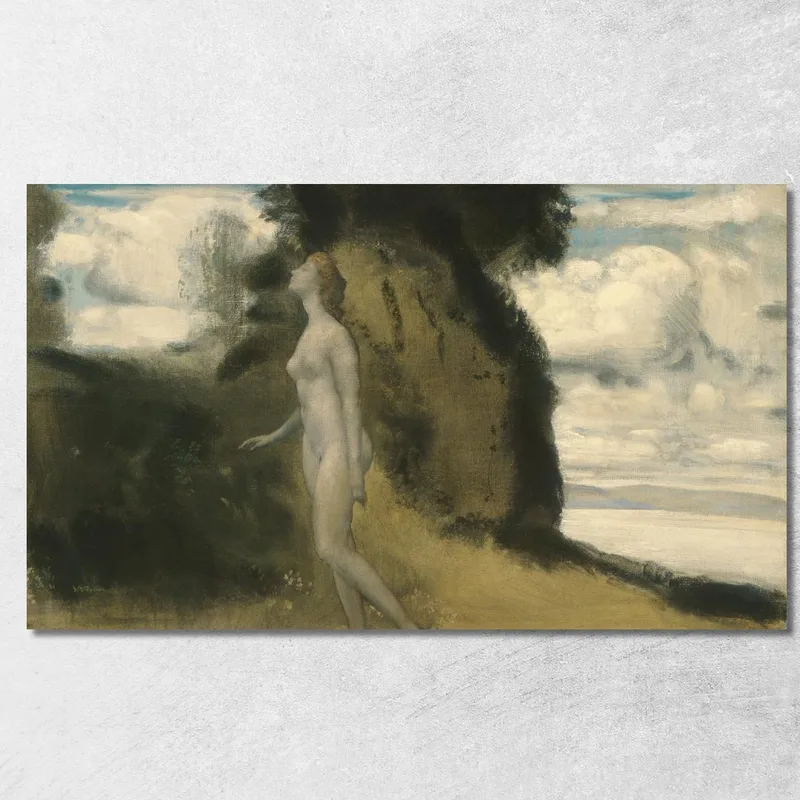Una Misura Di Sogni Arthur Bowen Davies quadro stampa su tela