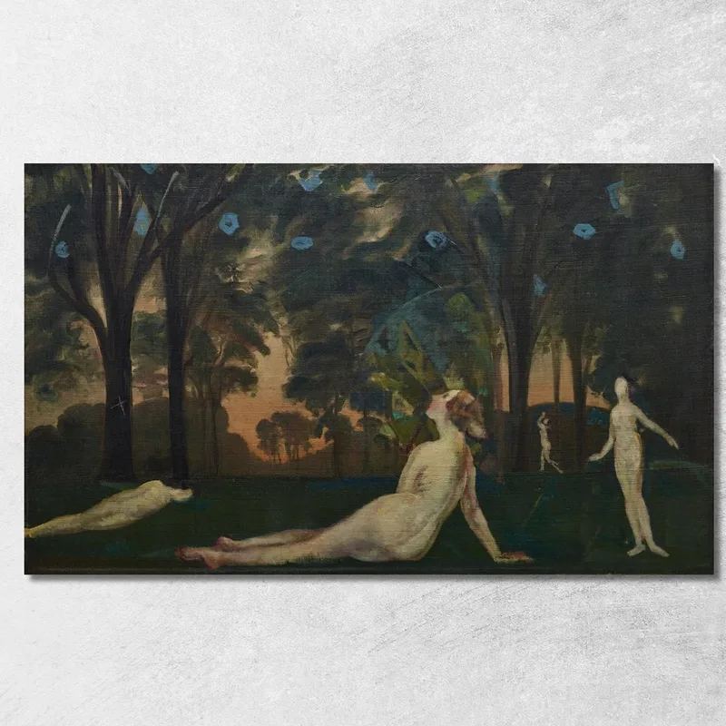 Corridoio D’Estate Arthur Bowen Davies quadro stampa su tela