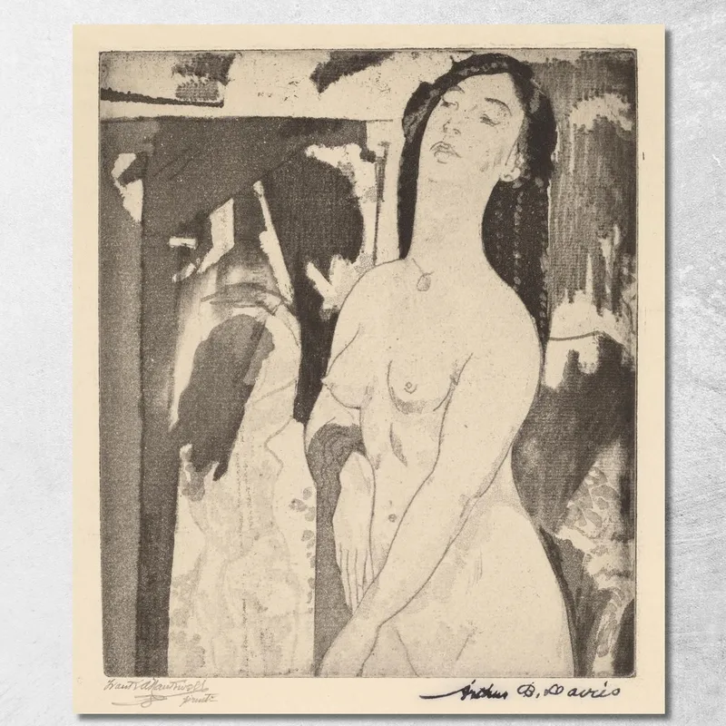 Varco Verso L’Illusione Arthur Bowen Davies quadro stampa su tela