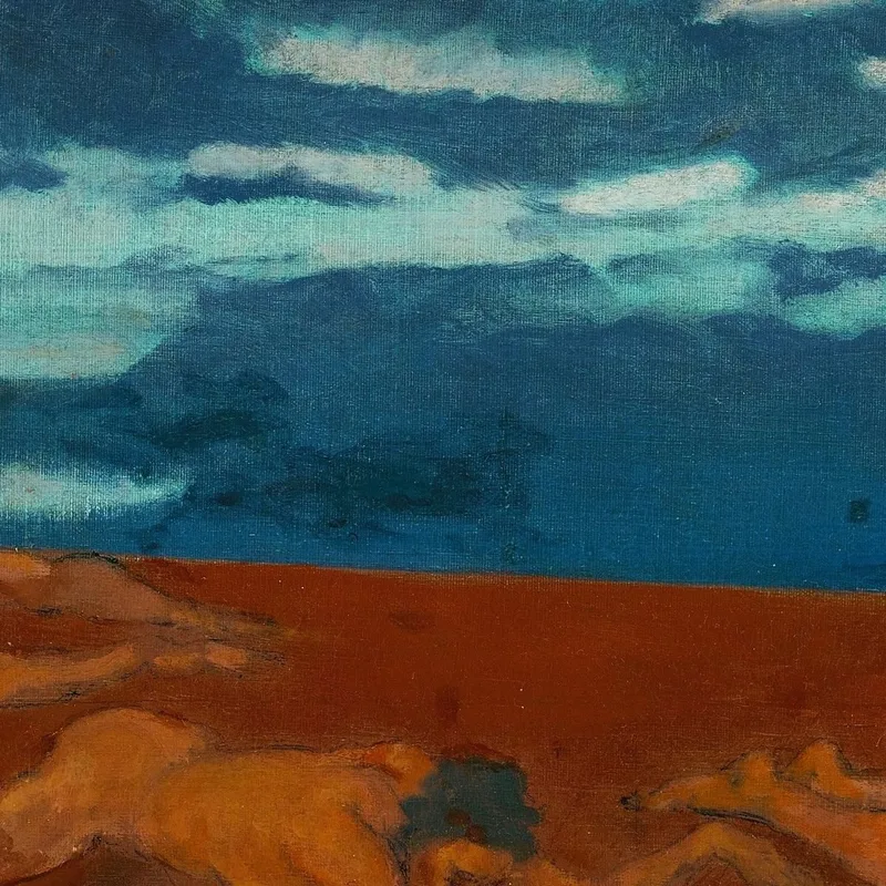 El Borde De La Garganta De La Tierra​ Arthur Bowen Davies