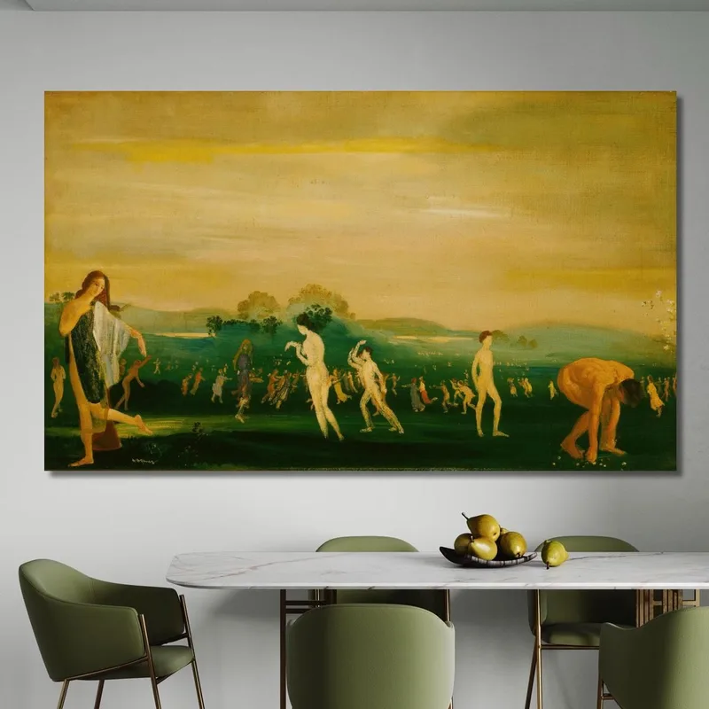 Champs Élysées​ Arthur Bowen Davies