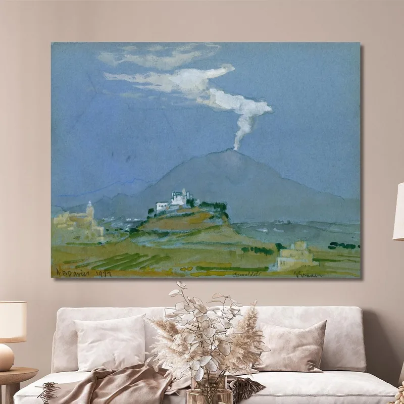 Paesaggio A Camaldoli Arthur Bowen Davies