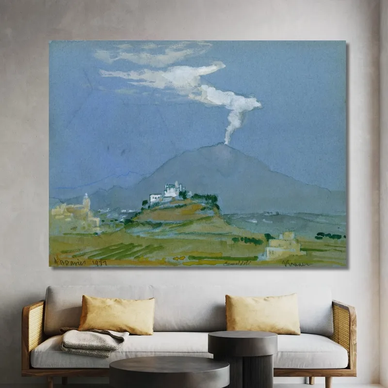 Paesaggio A Camaldoli Arthur Bowen Davies