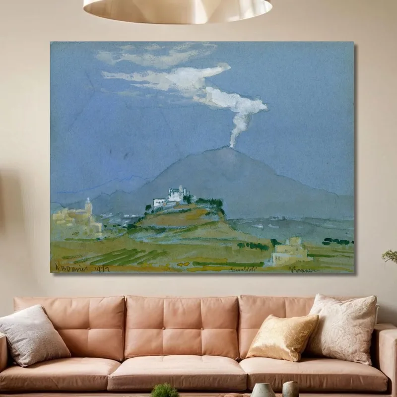 Paesaggio A Camaldoli Arthur Bowen Davies