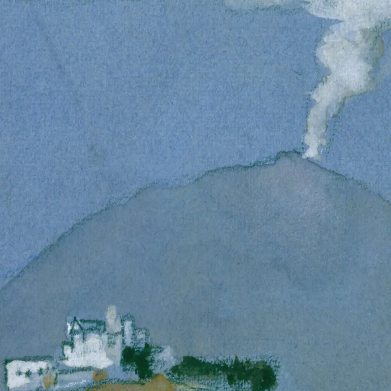 Paesaggio A Camaldoli Arthur Bowen Davies