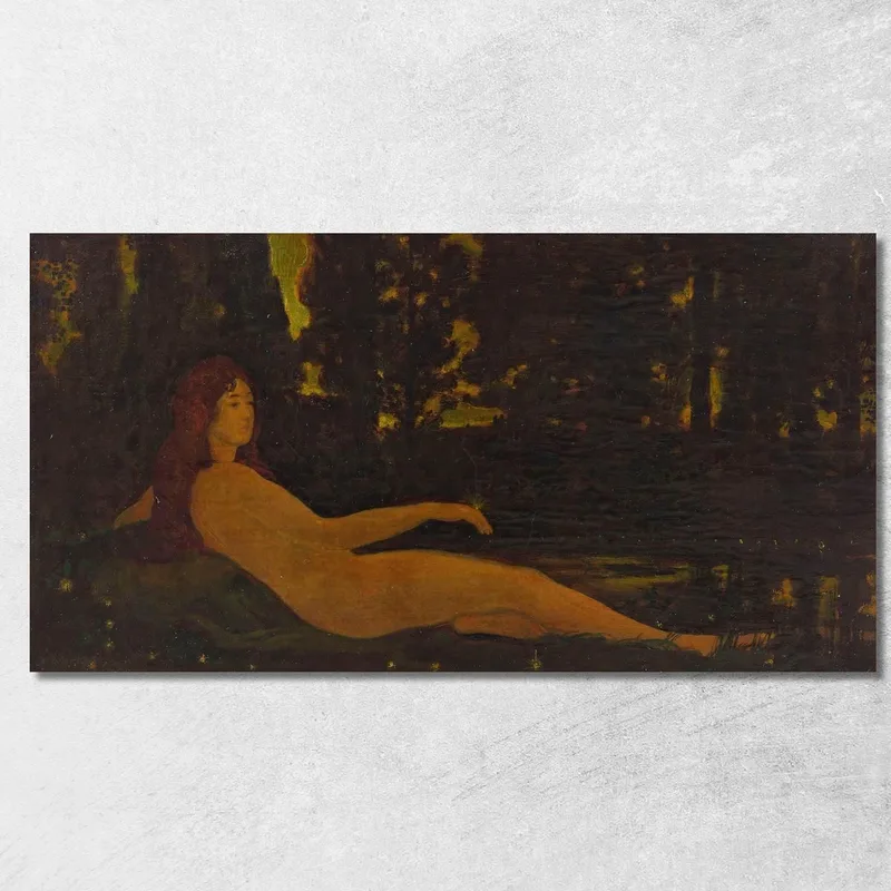 Semele O Lucciole Arthur Bowen Davies quadro stampa su tela