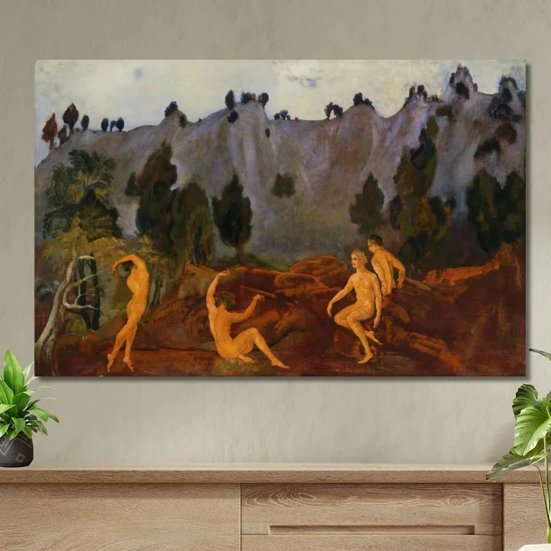 Das Zögern Des Orestes​ Arthur Bowen Davies