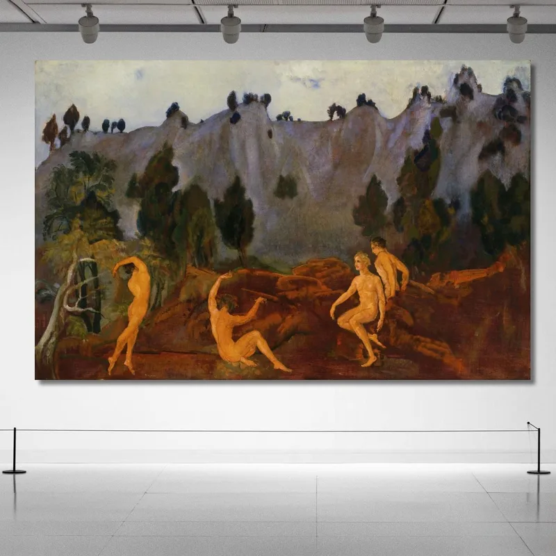 Das Zögern Des Orestes​ Arthur Bowen Davies