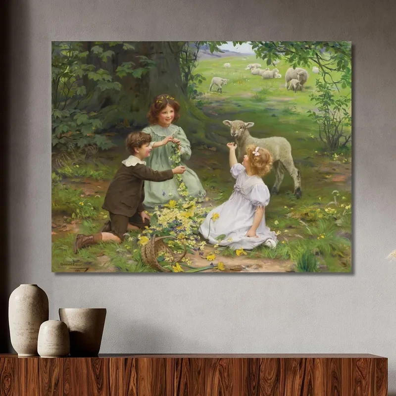 La Joie Du Printemps Arthur John Elsley