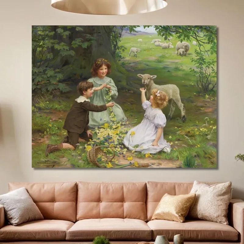 La Joie Du Printemps Arthur John Elsley
