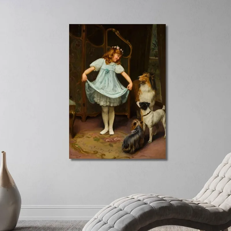 La Nouvelle Robe Arthur John Elsley