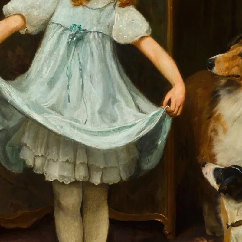 La Nouvelle Robe Arthur John Elsley