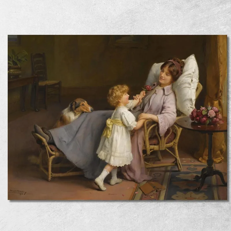 En Vías De Recuperación Arthur John Elsley cuadro en lienzo