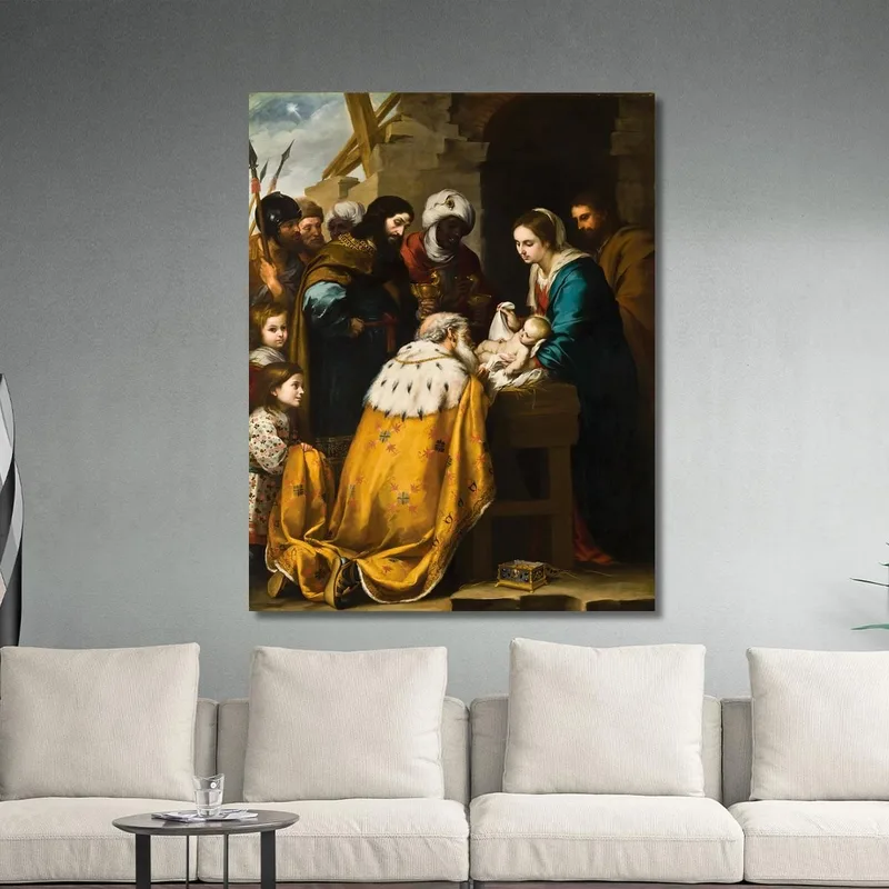 Adoration Des Mages Bartolomé Estebán Murillo