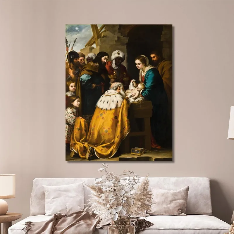 Adoration Des Mages Bartolomé Estebán Murillo