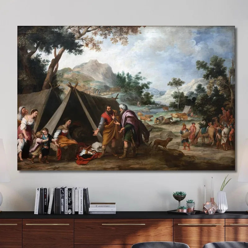 Labán Buscando Sus Dioses Domésticos Robados Bartolomé Estebán Murillo