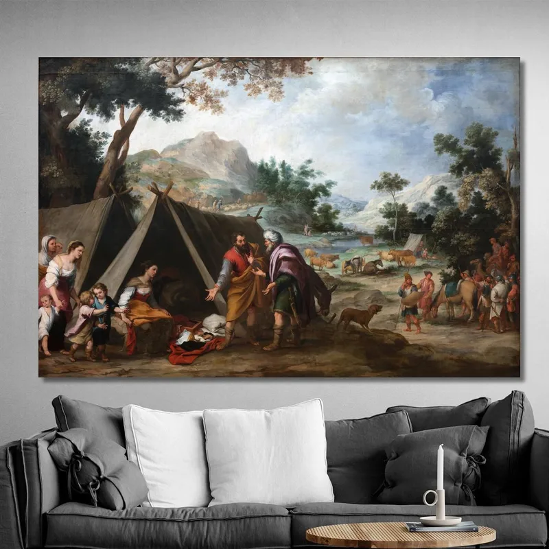 Labán Buscando Sus Dioses Domésticos Robados Bartolomé Estebán Murillo