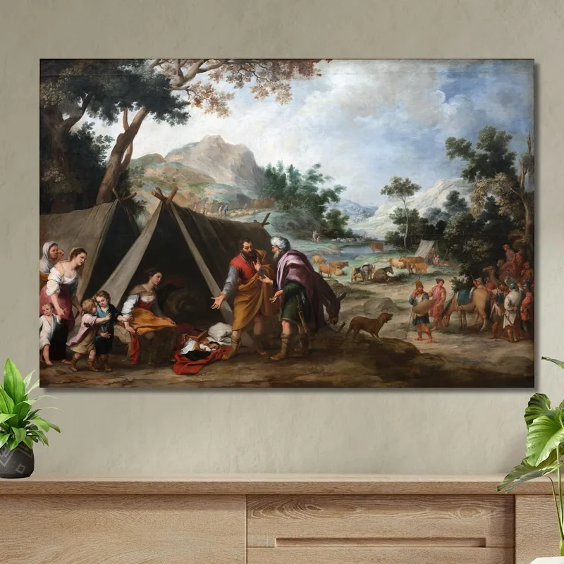 Labán Buscando Sus Dioses Domésticos Robados Bartolomé Estebán Murillo