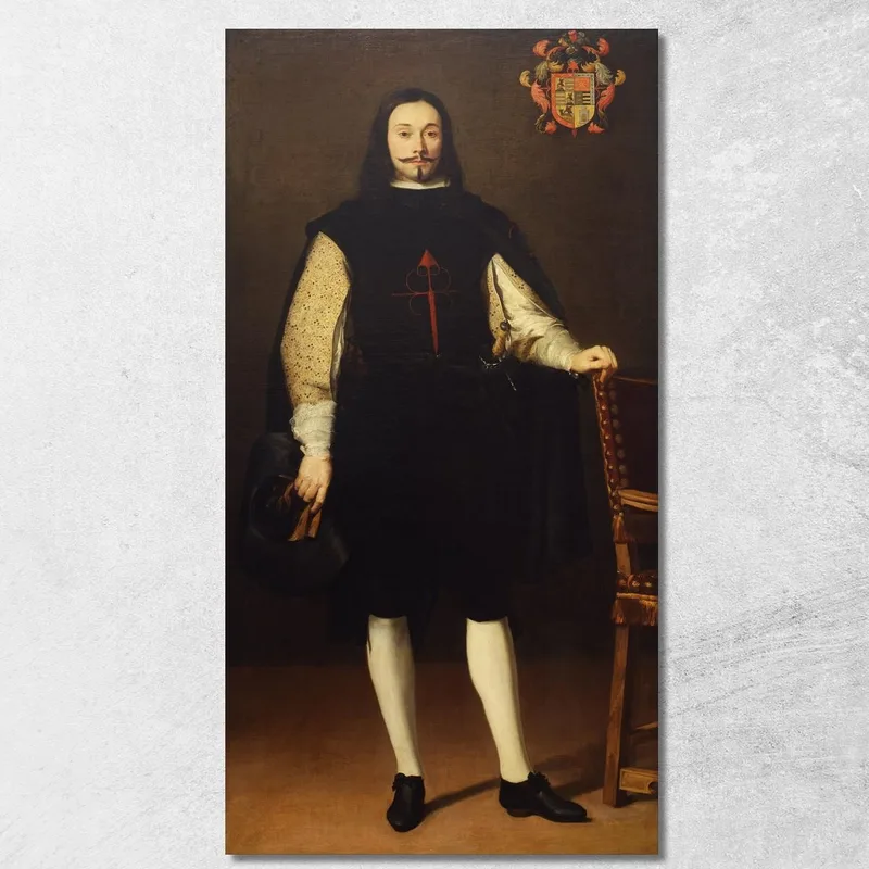 Ritratto Di Don Diego Félix De Esquivel Y Aldama Bartolomé Estebán Murillo quadro stampa su tela