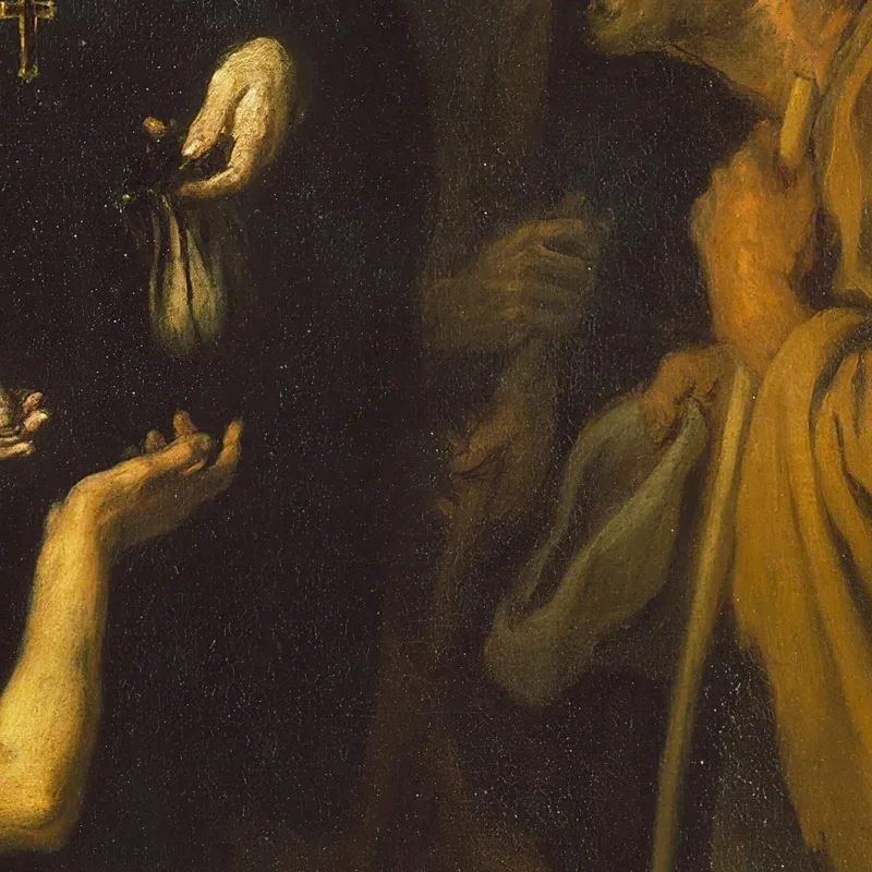 La Carità Di San Tommaso Di Villanova Bartolomé Estebán Murillo