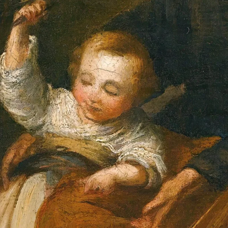 La Sainte Famille Dans Un Intérieur Bartolomé Estebán Murillo